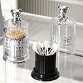 2 Pcs Bear Topped Transparent Organizer - My Store