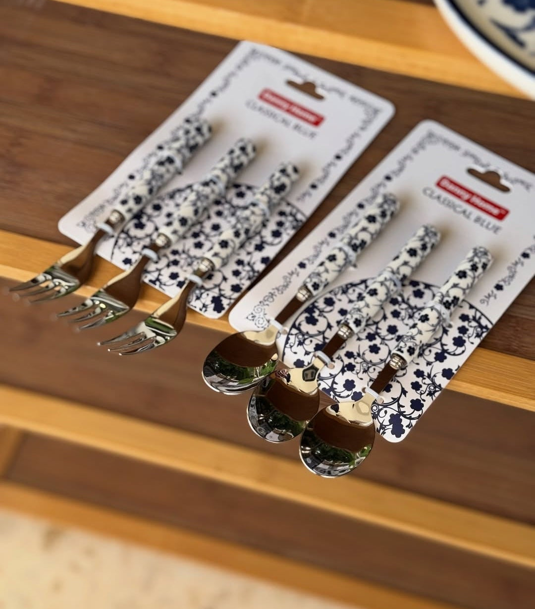 Danny Home "Classical Blue" Porcelain-Handle Cutlery Collection - My Store