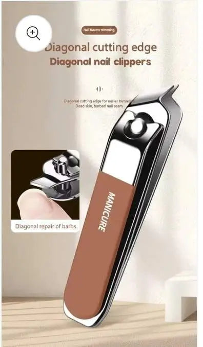 8-Piece Professional Splash-Proof Manicure & Pedicure Set