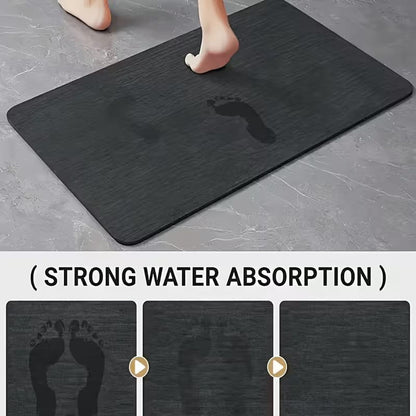 Modern Floral Ultra-Absorbent Non-Slip Floor Mat