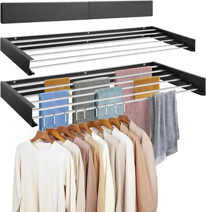 Folding Aluminum Clothes Drying Rack