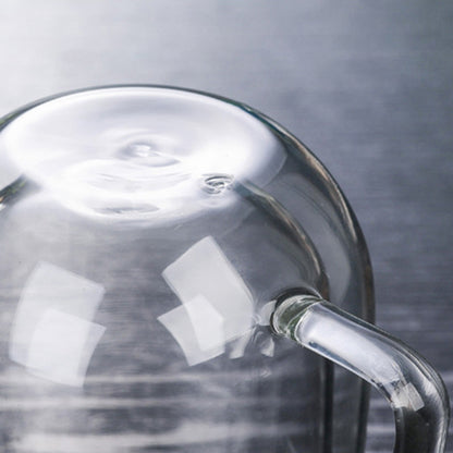 400ml Double Wall Heat-Resistant Glass Mug - My Store