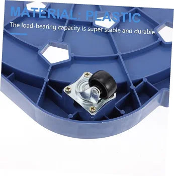 Heavy-Duty Movable Gas Cylinder & Planter Trolley | 360° Rolling Base