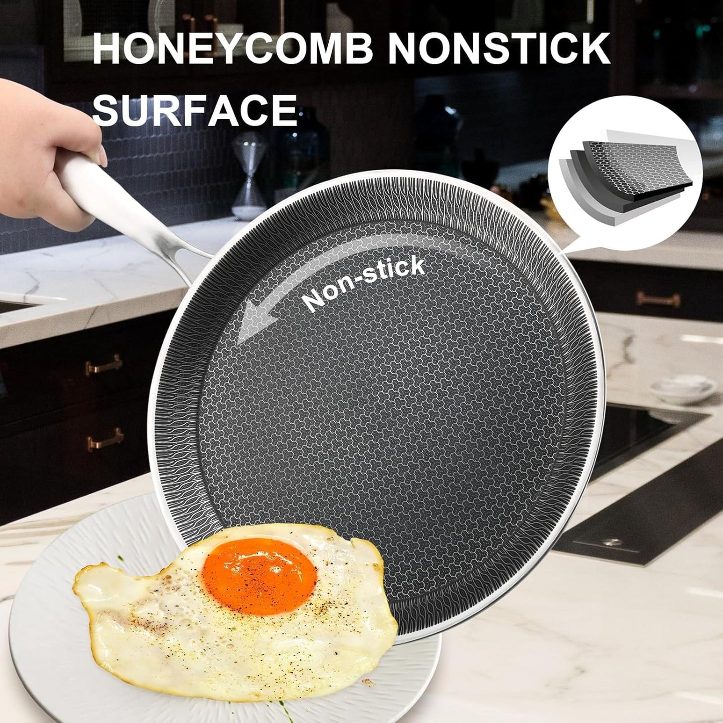 Contay Spider Web Honeycomb Tawa (Double Handle) – 32cm / 34cm - My Store