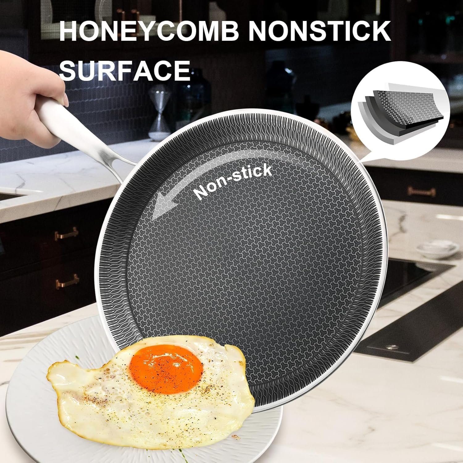 Contay Spider Web Honeycomb Tawa (Double Handle) – 32cm / 34cm - My Store