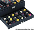 Premium Velvet Jewelry Organizer Box – 3 Layer with Lock - My Store