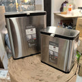 Stainless Steel Hanging Trash Can – Dual Opening Lid (3L / 8L) - My Store