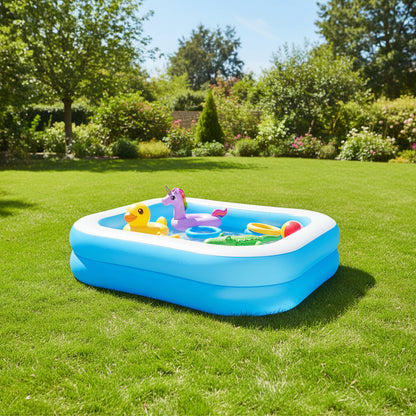 Intex Inflatable Family Swim Center Pool – 80" x 60" x 19"