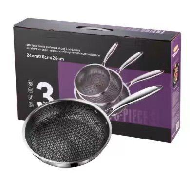 Honeycomb Frypan 3-Piece Set - My Store
