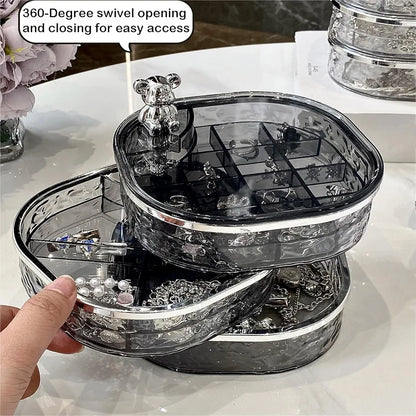 Rotating Jewelry & Accessory Organizer (3-Tier Swivel) - My Store