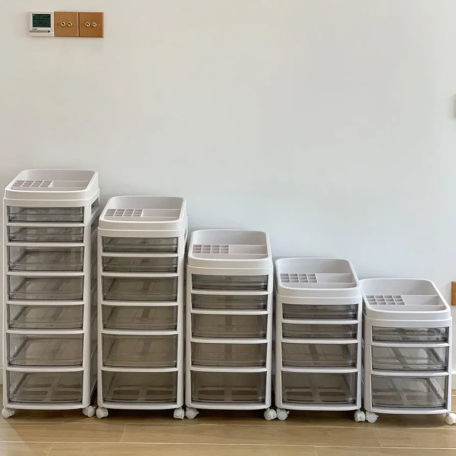 Premium Cosmetics Storage Cabinet & Organizer Trolley - My Store