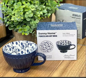 Danny Home Porcelain Art Mug – 400ml - My Store