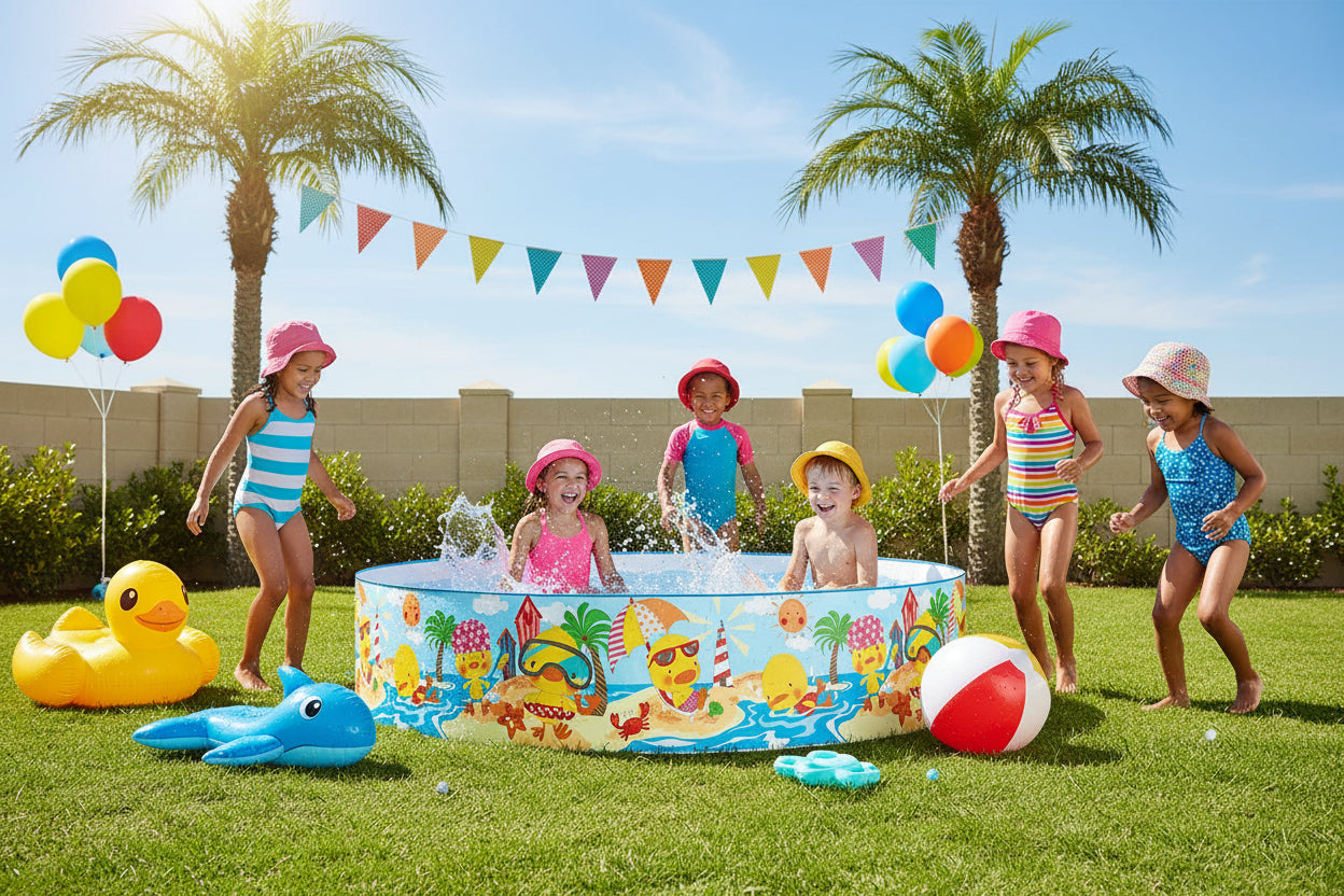 INTEX Snap Set Kids Pools Collection (Duckling & Ocean Play)