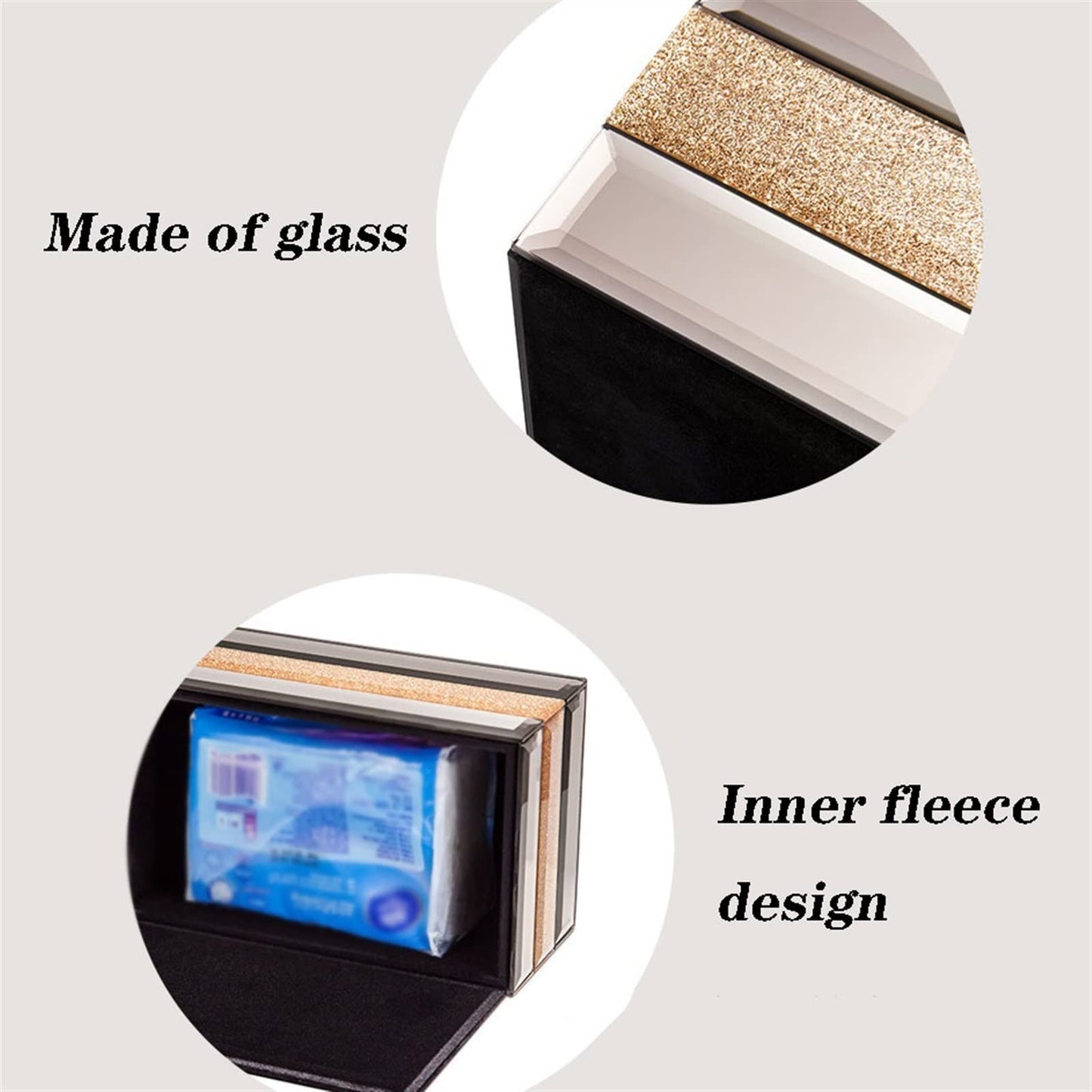 Luxe Crystal Tissue Case - My Store