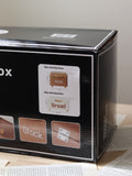 2-Piece Vintage Countertop Storage Set – Bread Box & Stock Organizer - My Store