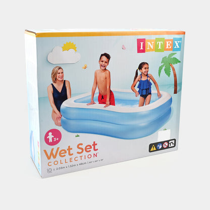 Intex Inflatable Family Swim Center Pool – 80" x 60" x 19"