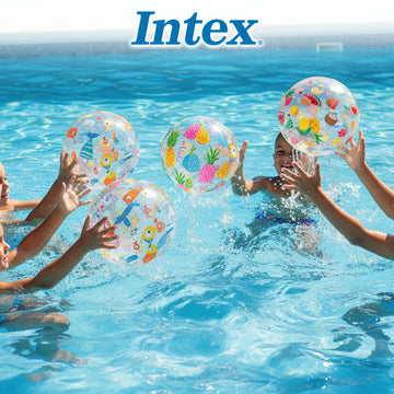 Intex 20" Lively Print Inflatable Beach Ball (Model 59040)