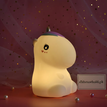 Rechargeable Silicone Unicorn LED Night Light - My Store