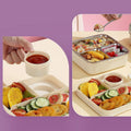 Super Dinosaur 3-Compartment Stainless Steel Lunch Box - My Store