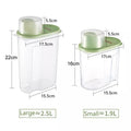 Airtight Cereal & Grain Storage Containers with Measuring Cup - My Store