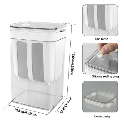 Multi-Function Cold Brew & Greek Yogurt Strainer / Filter – 1100ml