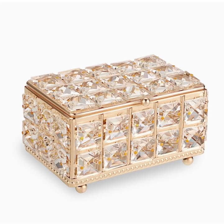 Light Luxury Metal Crystal Jewellery Storage organizer - My Store