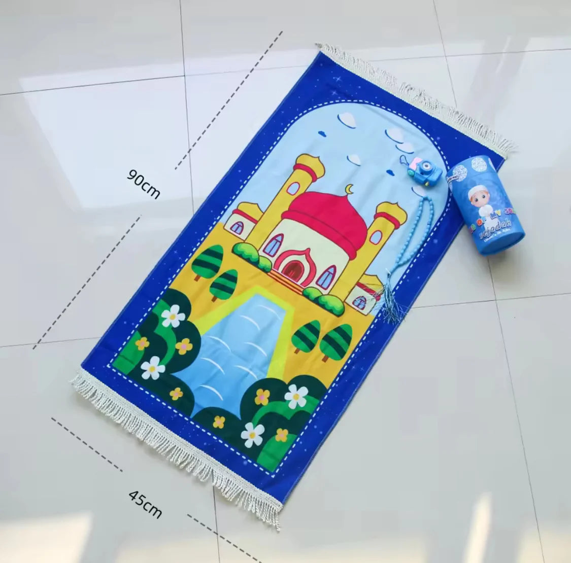 Kids’ Educational Prayer Mat Set (Sajadah) - My Store