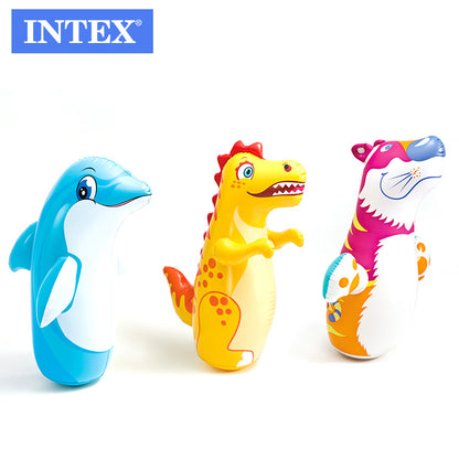 INTEX 3-D Bop Bag Kids Inflatable Punching Toy