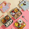 Super Elephant 3-Compartment Stainless Steel Lunch Box - My Store