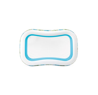 Intex Tropical Swim Center Family Pool – Inflatable Kids & Adults Lounge Pool (90" x 60" x 19")