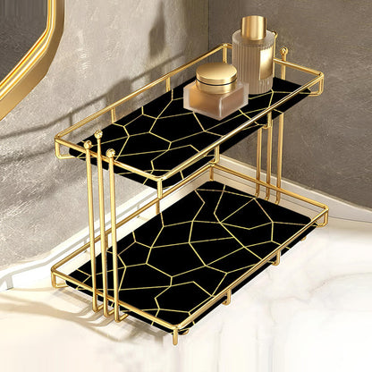 2-Tier Luxury Vanity Storage - My Store