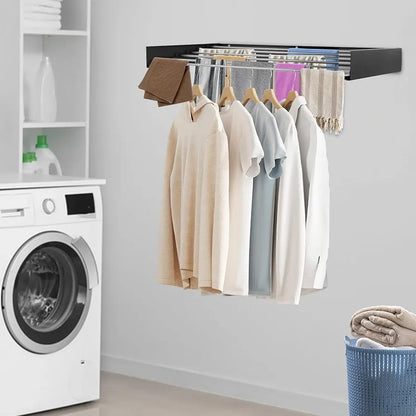 Folding Aluminum Clothes Drying Rack