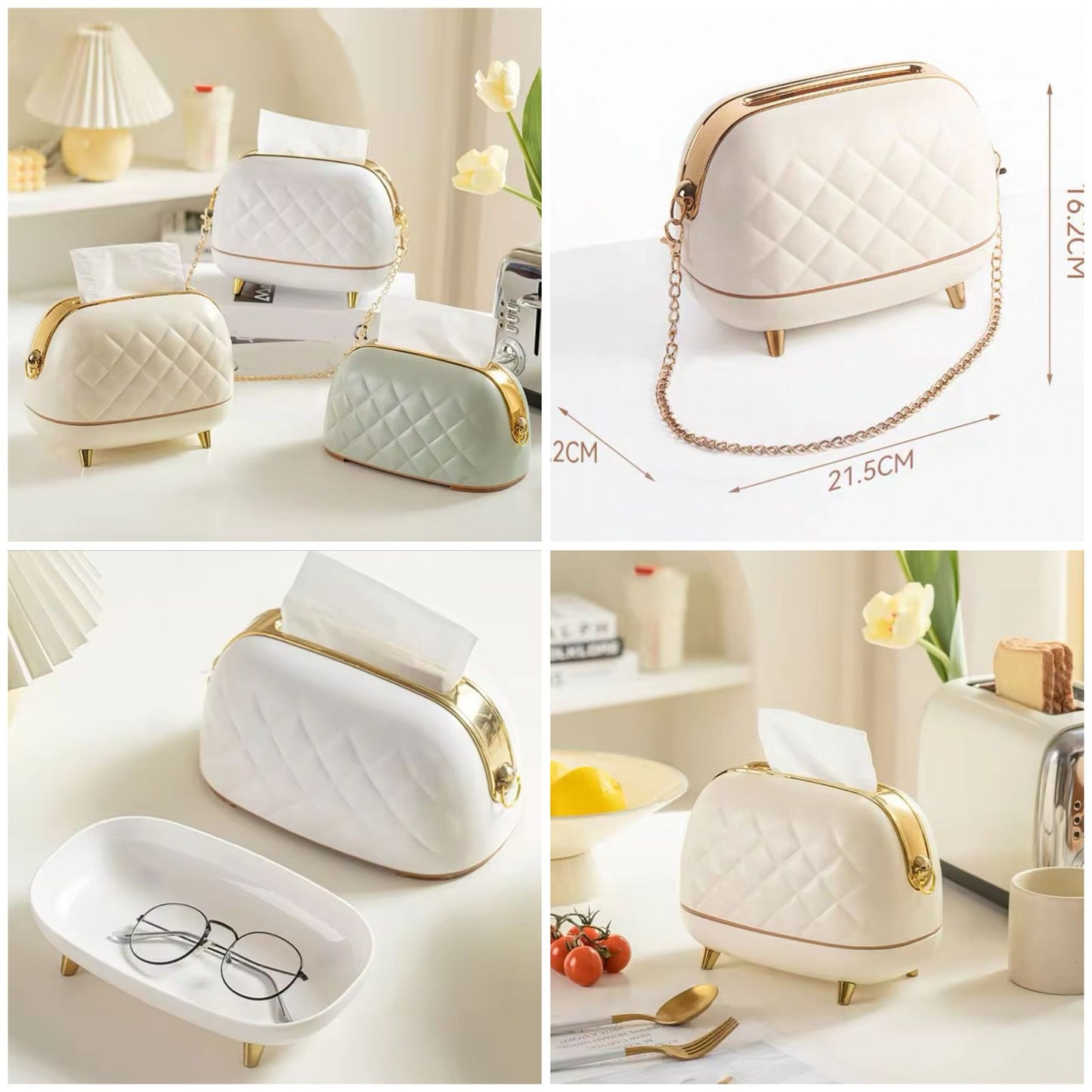 Quilted Elegant Tissue Case - My Store