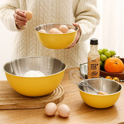 Premium Stainless Steel Nesting Mixing Bowls