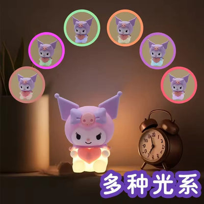 Sanrio Kuromi Pat Night Light – Touch & Remote Control LED Lamp