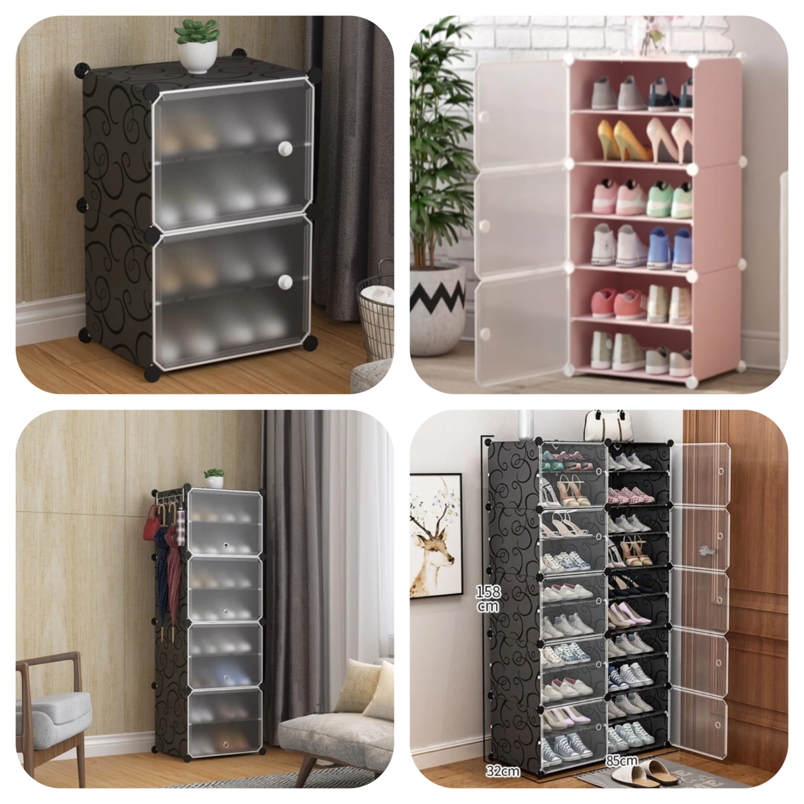 Attachable Cabinet Shoe Storage Rack - My Store