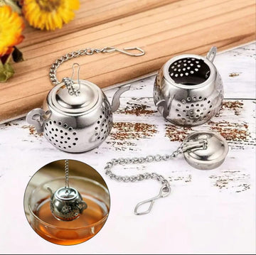 Mini Teapot Stainless Steel Tea Infuser Strainer