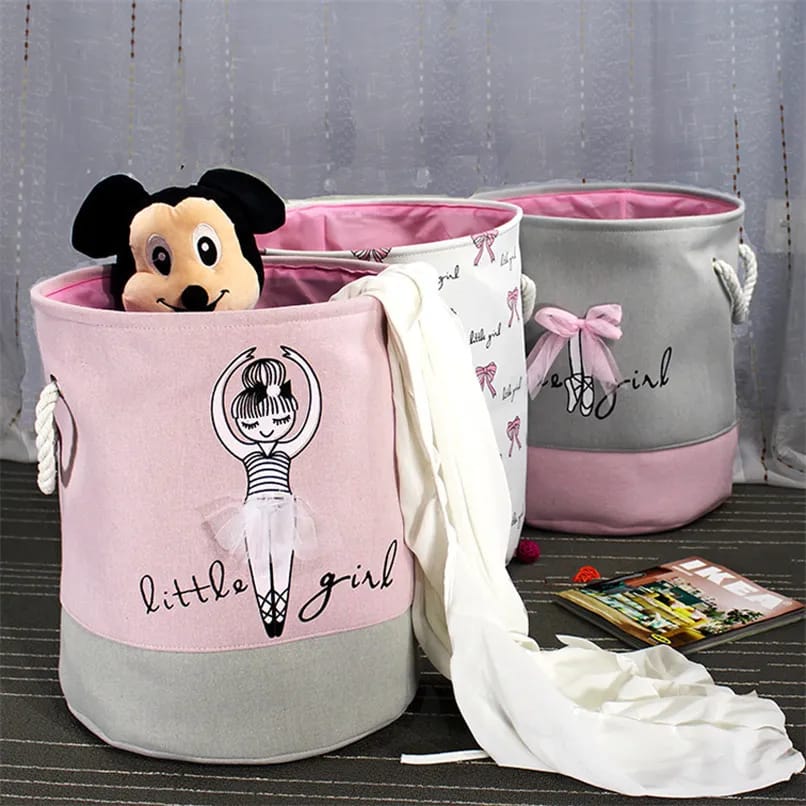 Ballerina Themed Collapsible Storage Bin - My Store