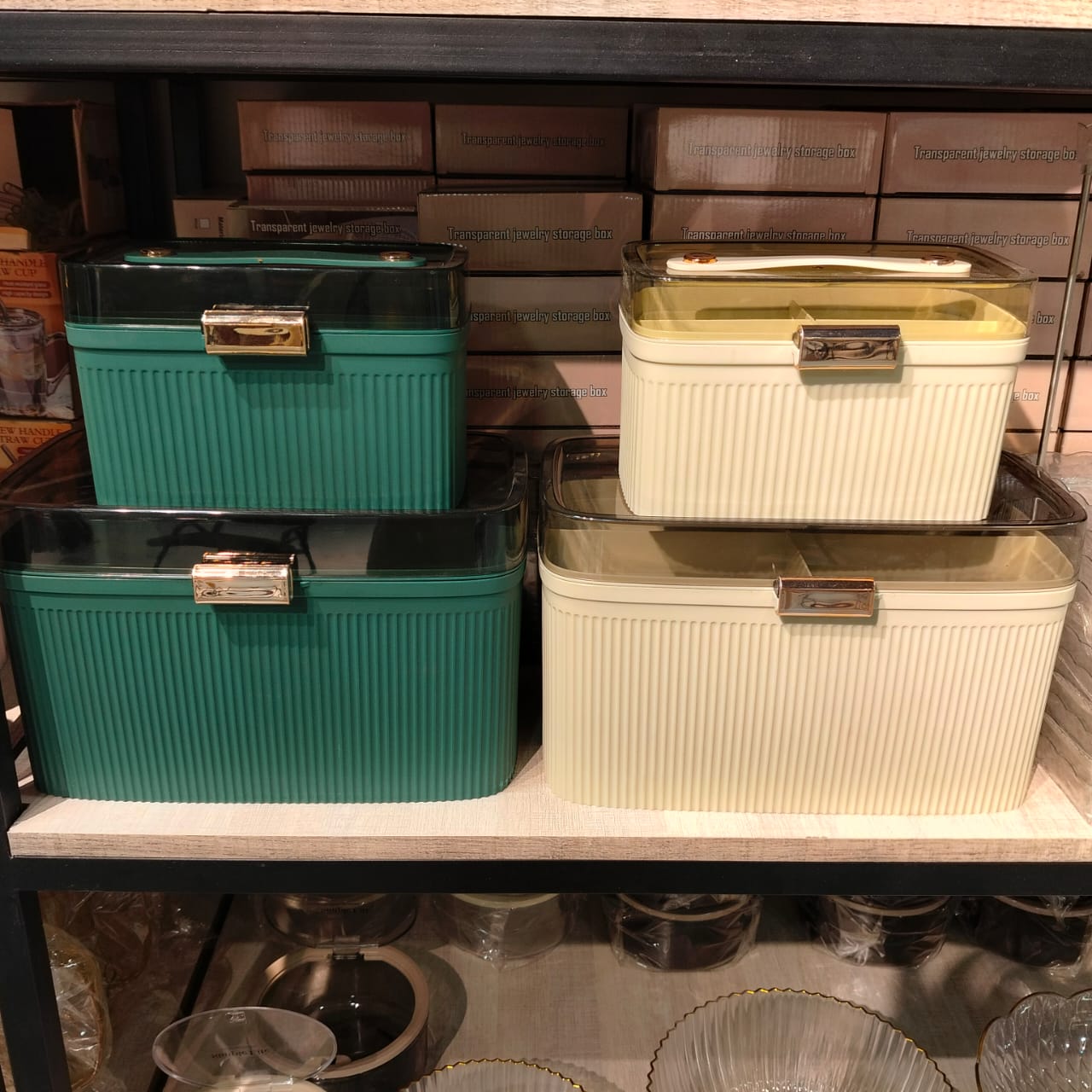 Multipurpose Jewellery & Cosmetics Storage Box - My Store