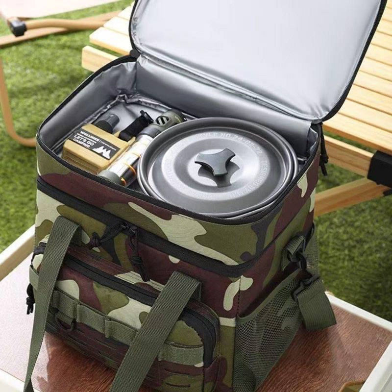 2 Layer Tactical Outdoor Picnic Lunch Bag - My Store