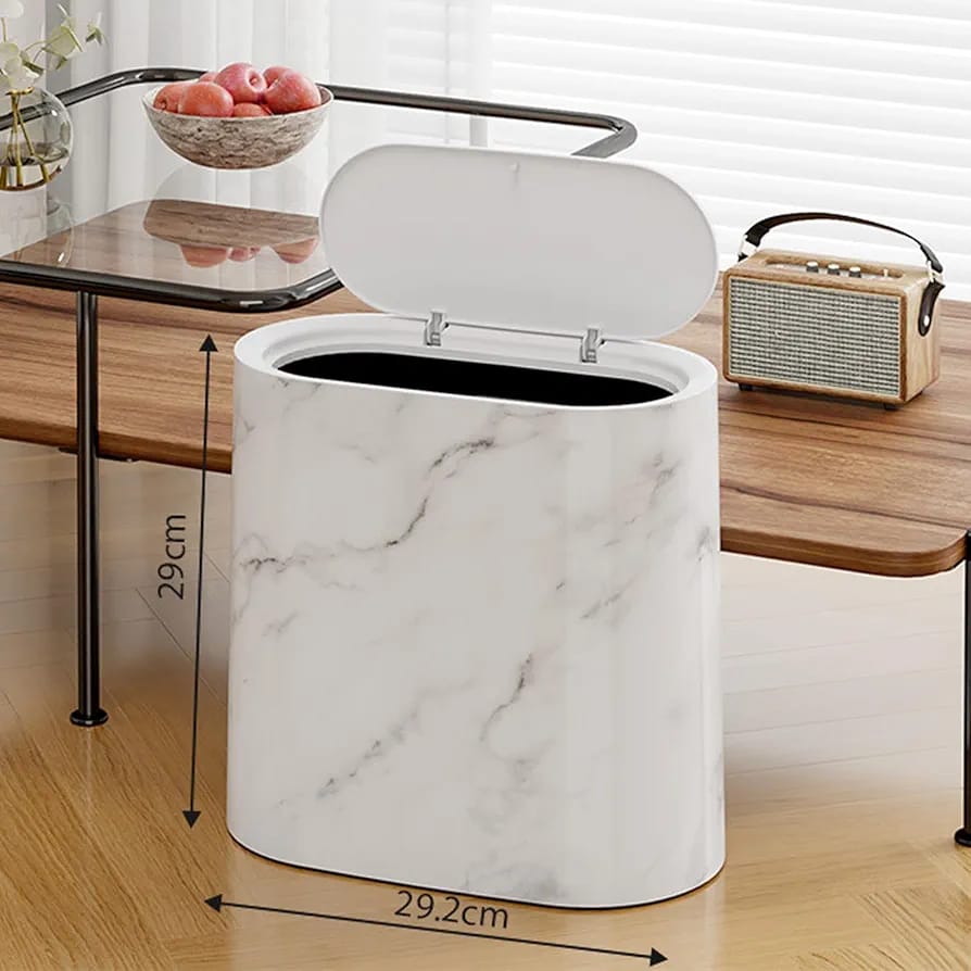 Luxury Slim Press-Top Trash Can - My Store