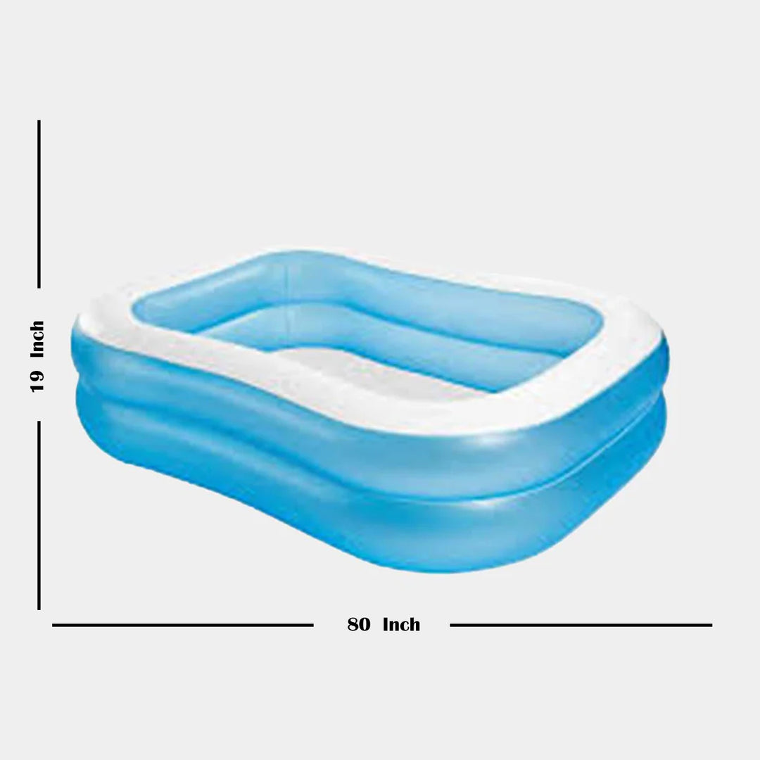 Intex Inflatable Family Swim Center Pool – 80" x 60" x 19"