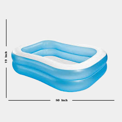 Intex Inflatable Family Swim Center Pool – 80" x 60" x 19"