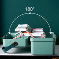 3-Tier Portable First Aid & Medicine Storage Box (Large Capacity) - My Store