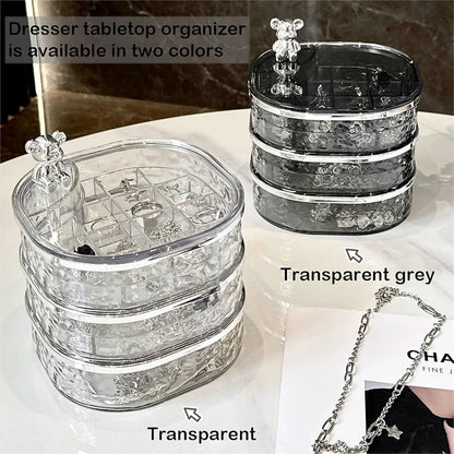 Rotating Jewelry & Accessory Organizer (3-Tier Swivel) - My Store