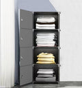 5-Tier Plastic Wardrobe Storage Organizer - My Store