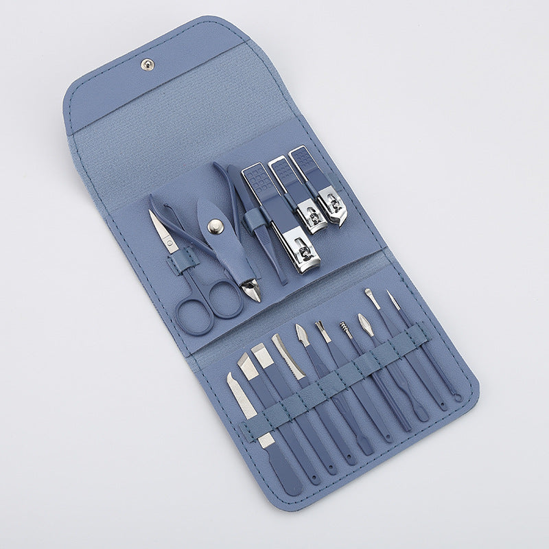 16pcs set Nail Cutter Set Stainless Steel Nail Clippers Set - My Store