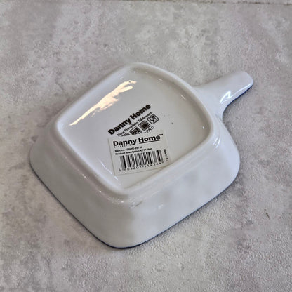 Danny Home Floral Design Ceramic Sauce Dish – 4.75 Inch - My Store