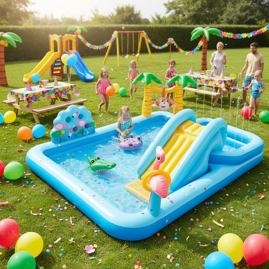 Intex Jungle Adventures Inflatable Play Center Pool