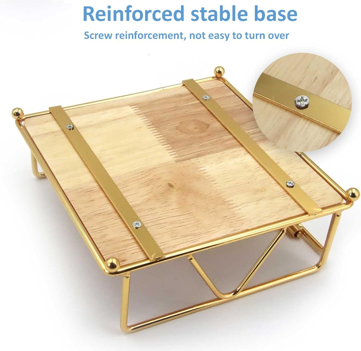 Modern Metal Napkin & Tissue Holder with Weighted Arm